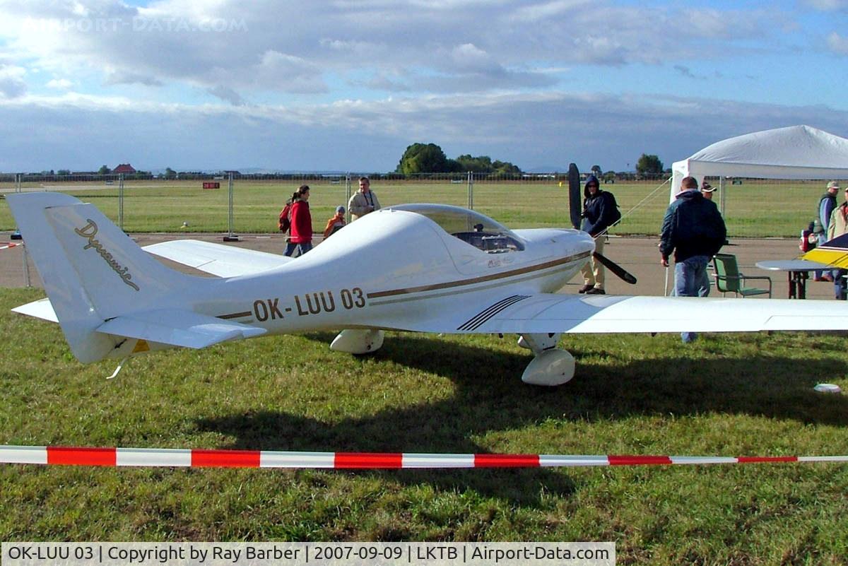 OK-LUU 03, 2006 Aerospool WT-9 Dynamic C/N DY144/2006, OK-LUU 03   Aerospool WT-9 Dynamic [DY144/2006] Brno-Turany~OK 09/09/2007