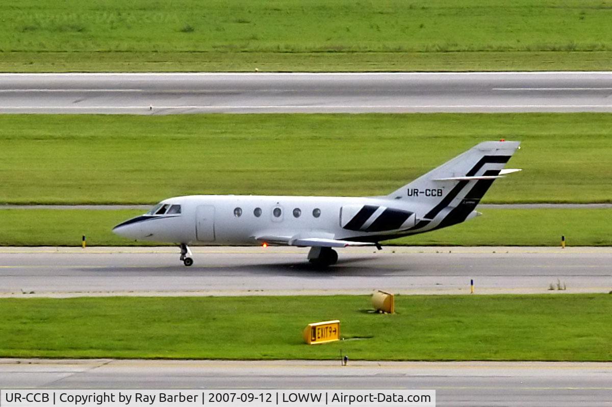 UR-CCB, 1968 Dassault Falcon 20C C/N 141, Dassault Falcon 20C-5 [141] Vienna-Schwechat~OE 12/09/2007