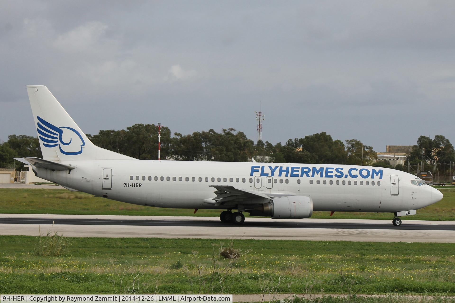 9H-HER, 1990 Boeing 737-4K5 C/N 24901, B737-400 9H-HER Flyhermes