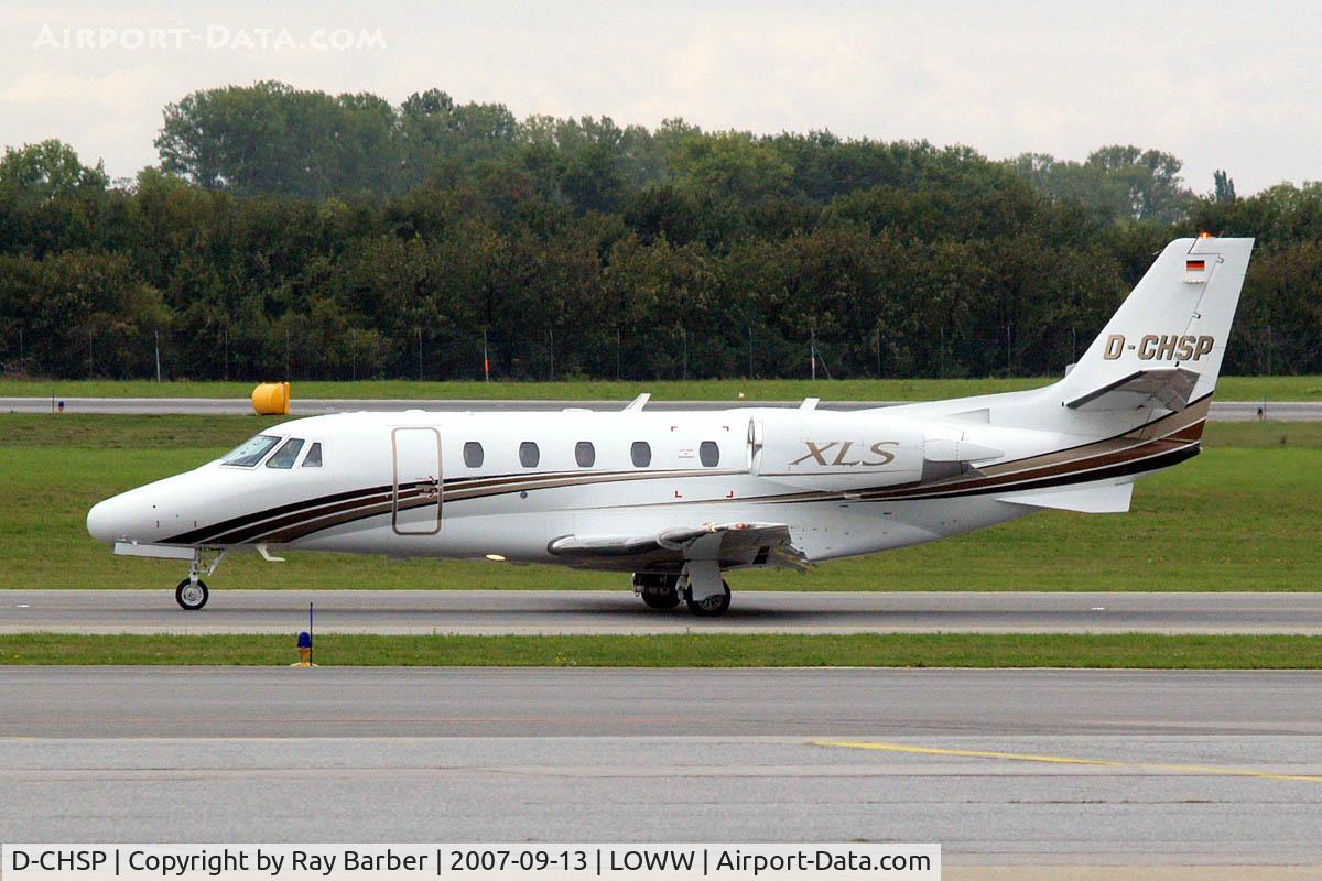 D-CHSP, 2005 Cessna 560 Citation Excel C/N 560-5536, Cessna Citation Excel S [560-5536] Vienna-Schwechat~OE 13/09/2007