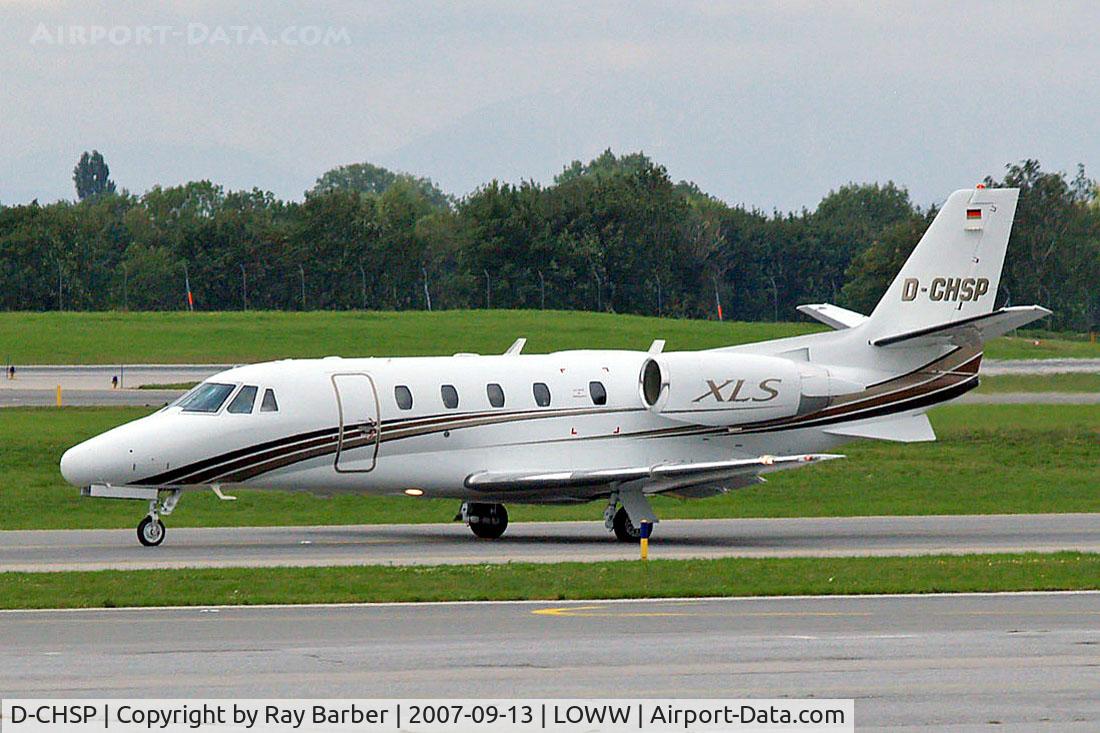 D-CHSP, 2005 Cessna 560 Citation Excel C/N 560-5536, Cessna Citation Excel S [560-5536] Vienna-Schwechat~OE 13/09/2007