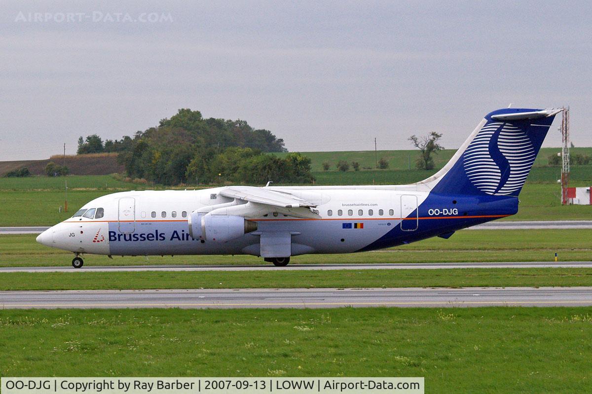 OO-DJG, 1990 British Aerospace BAe.146-200 C/N E2180, BAe 146-200 [E2180] (Brussels Airlines) Vienna-Schwechat~OE 13/09/2007