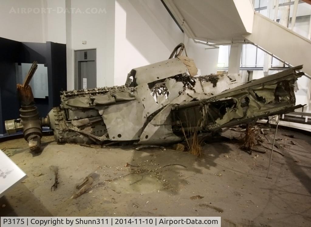 P3175, Hawker Hurricane I C/N Not found P3175, Wreck preserved inside London - RAF Hendon Museum