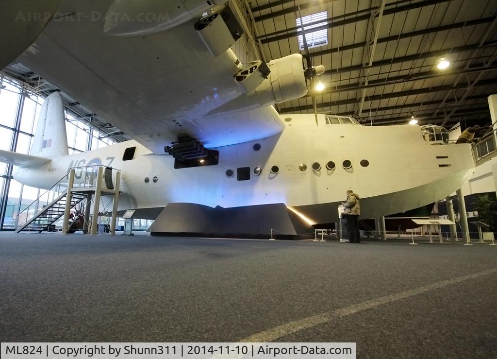 ML824, 1944 Short S25 Sunderland V C/N SH.984, Preserved inside London - RAF Hendon Museum