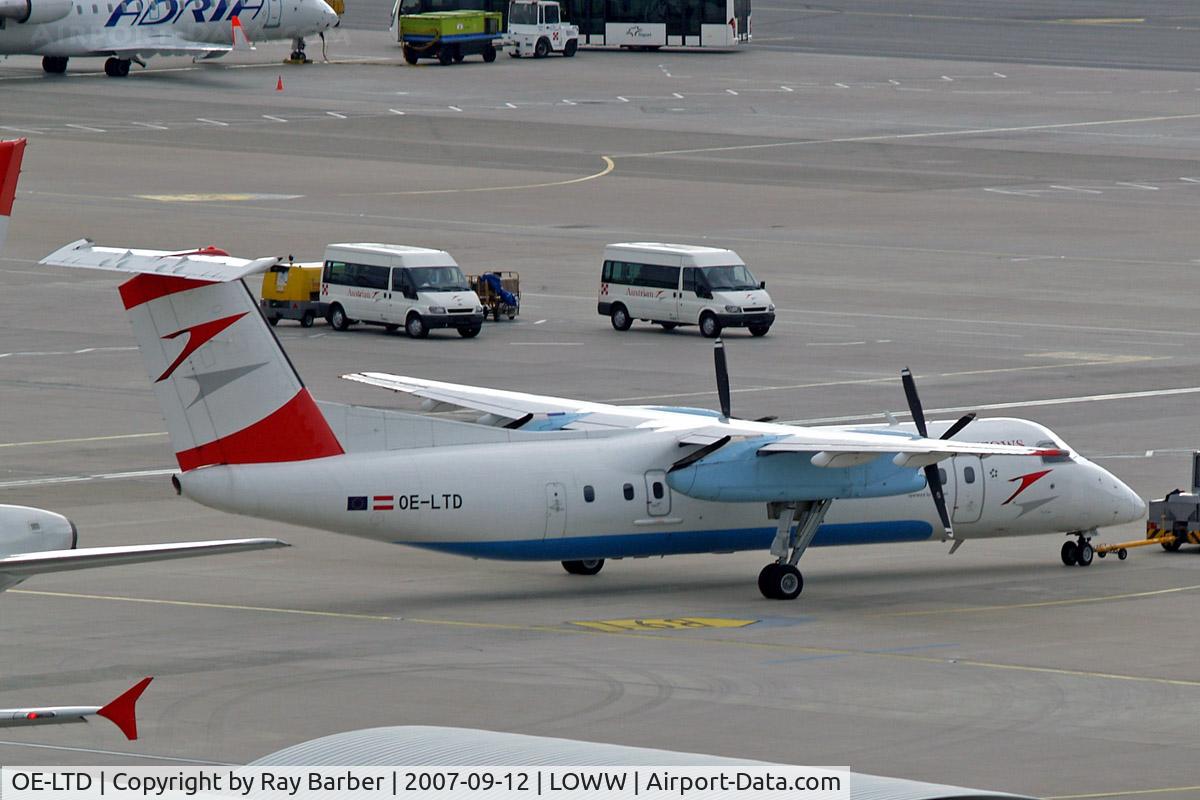 OE-LTD, 1995 De Havilland Canada DHC-8-314Q Dash 8 C/N 400, De Havilland Canada DHC-8Q-314 Dash 8 [400] (Austrian Arrows) Vienna-Schwechat~OE 12/09/2007