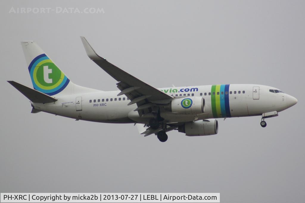 PH-XRC, 2003 Boeing 737-7K2 C/N 29347, Landing