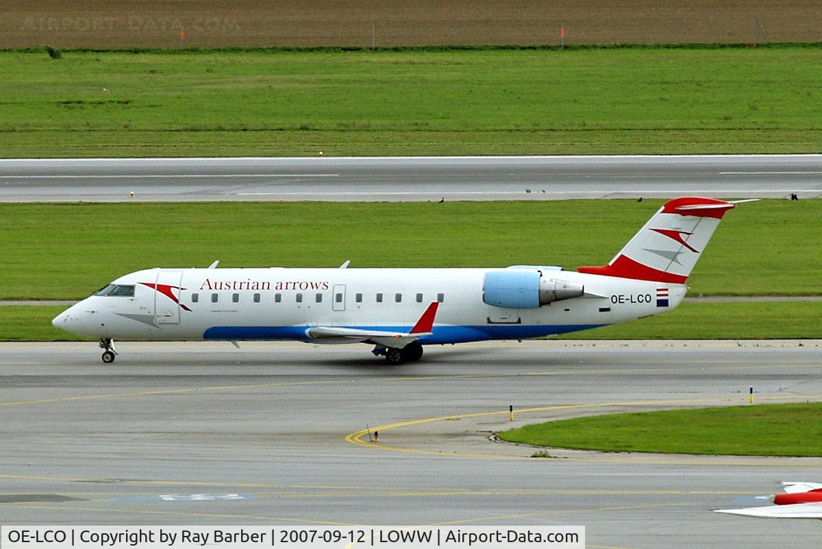 OE-LCO, 2000 Canadair CRJ-200LR (CL-600-2B19) C/N 7371, Canadair CRJ-200LR [7371] (Austrian Arrows) Vienna-Schwechat~OE 12/09/2007