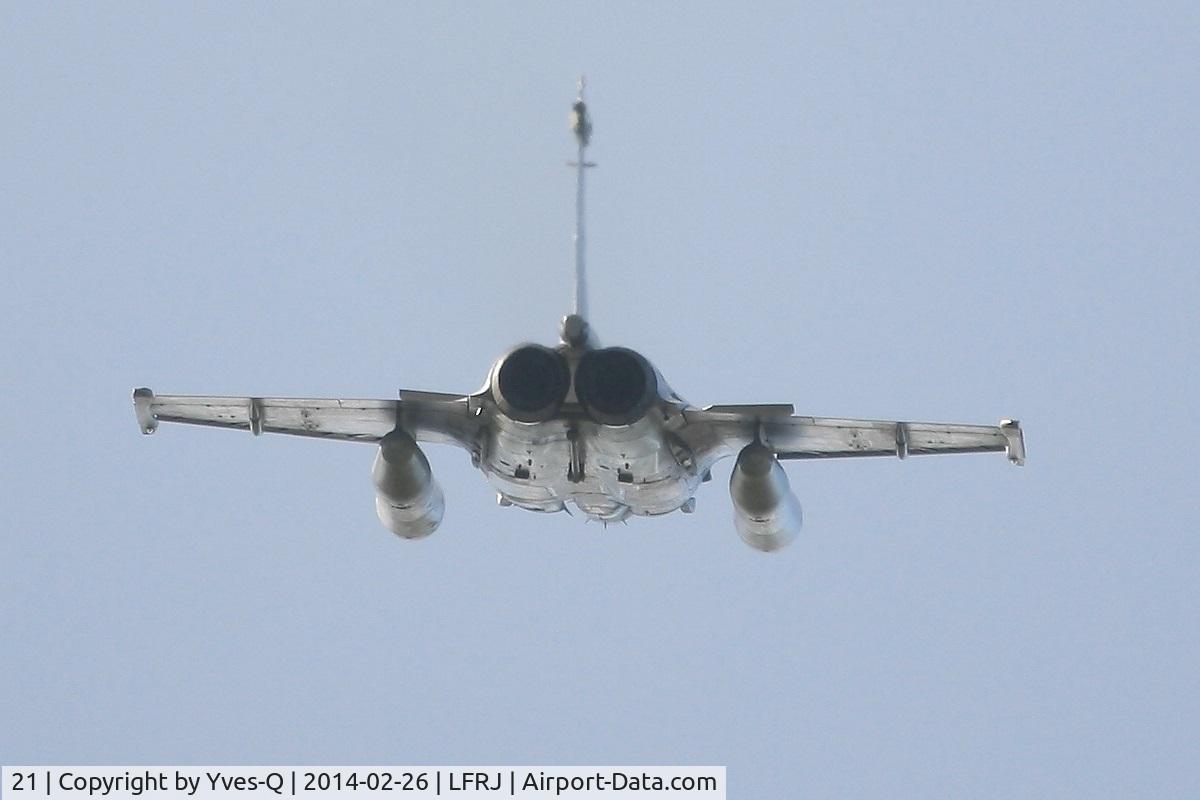 21, Dassault Rafale M C/N 21, Dassault Rafale M, Take off rwy 26, Landivisiau Naval Air Base (LFRJ)