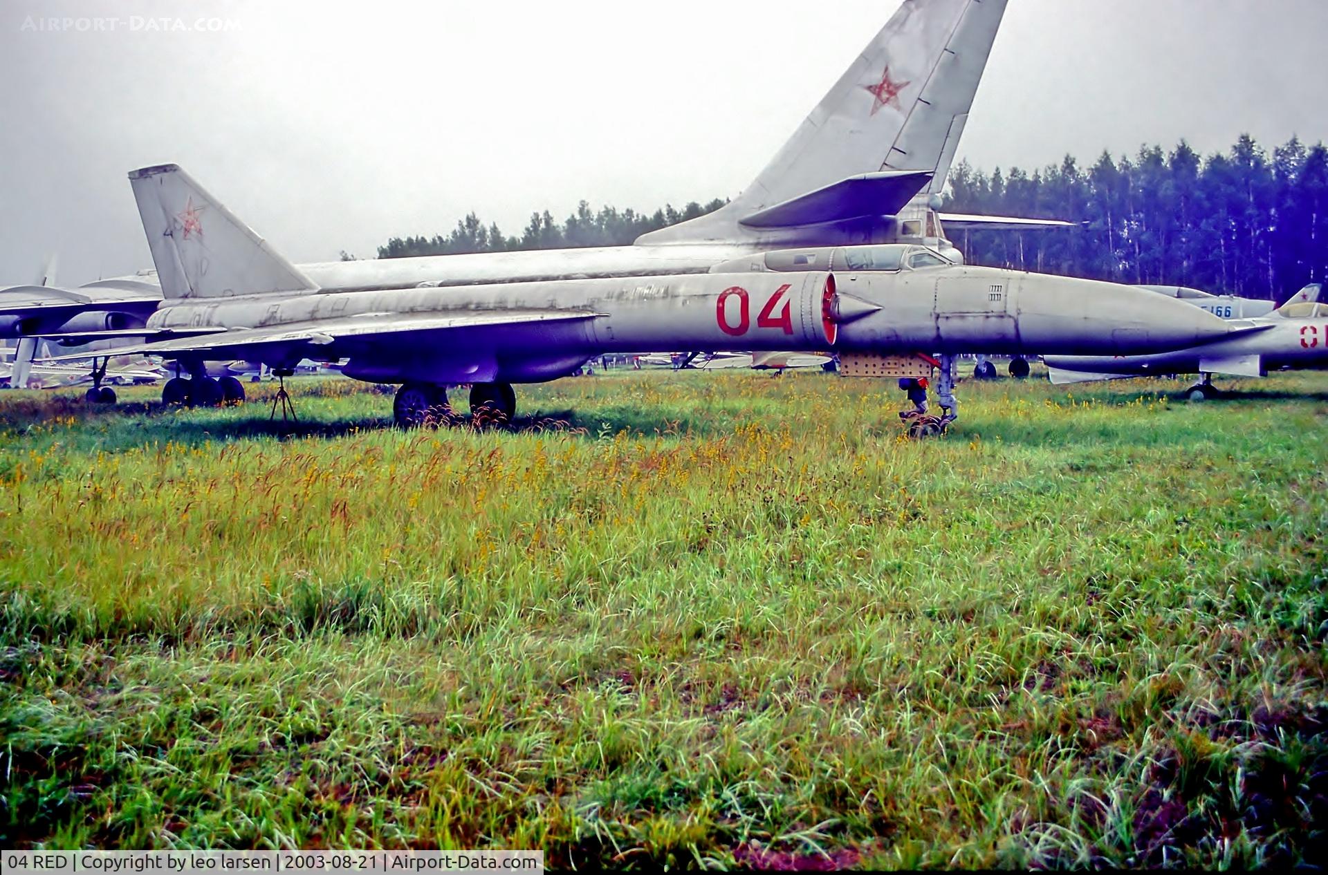 04 RED, 1957 Lavochkin La-250-04 C/N 12500, Monino Museum Moscow 21.8.03