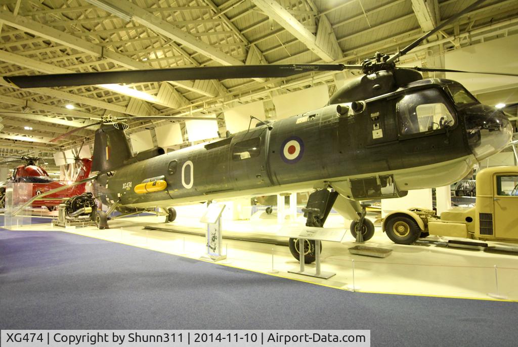 XG474, Bristol Belvedere HC.1 C/N 13365, Preserved inside London - RAF Hendon Museum