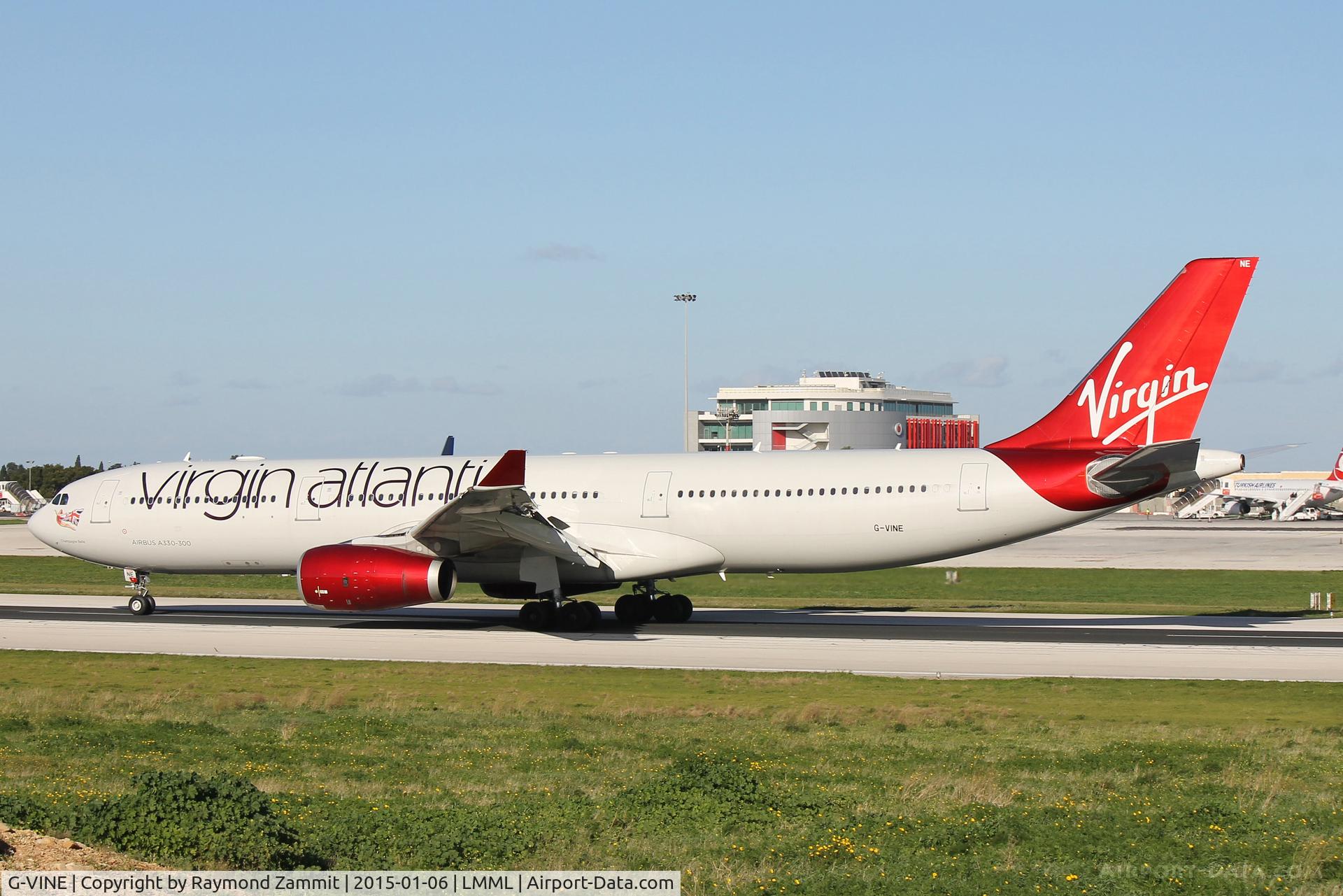 G-VINE, 2011 Airbus A330-343X C/N 1231, A330 G-VINE Virgin Atlantic