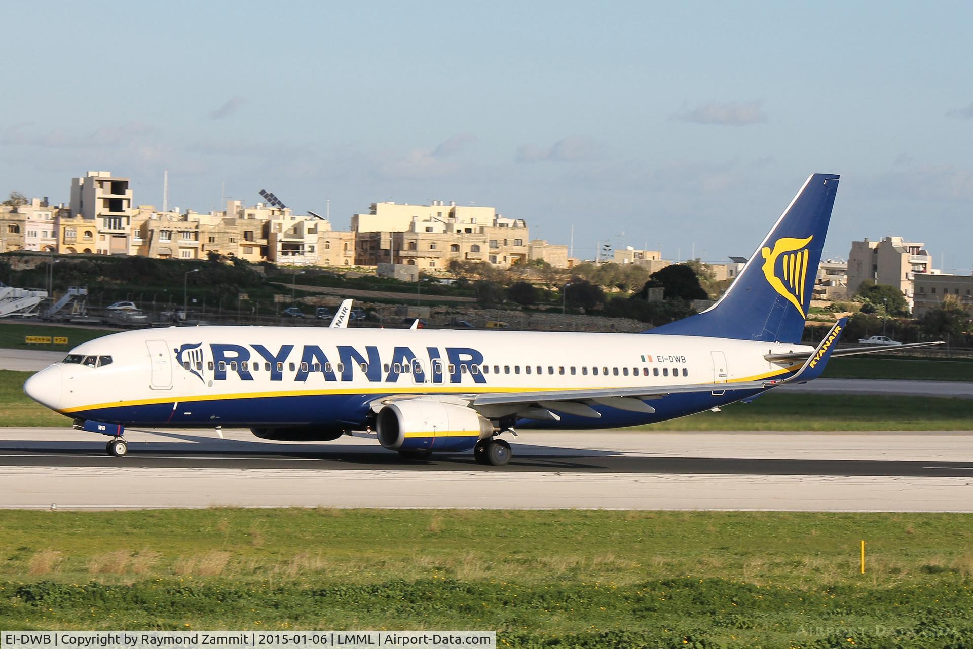EI-DWB, 2007 Boeing 737-8AS C/N 36075, B737-800 EI-DWB Ryanair