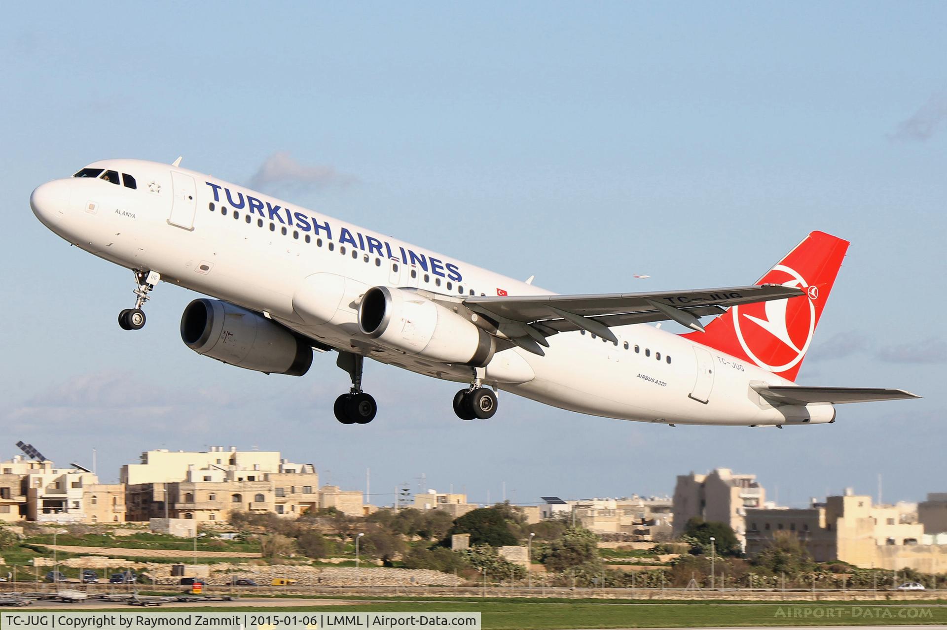 TC-JUG, 2005 Airbus A320-232 C/N 2395, A320 TC-JUG Turkish Airlines
