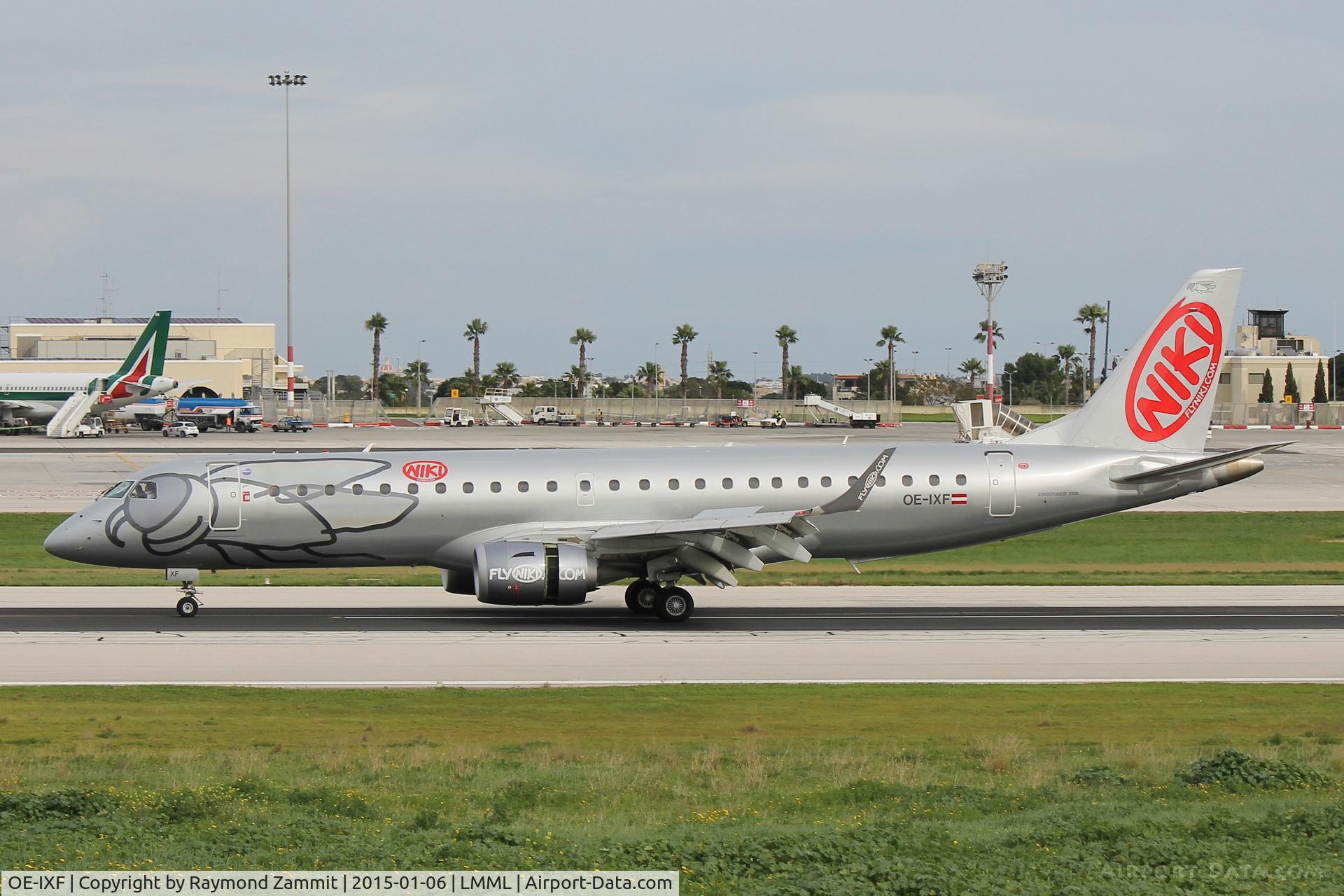 OE-IXF, 2011 Embraer 190LR (ERJ-190-100LR) C/N 19000420, Embraer ERJ190 OE-IXF NikiFly