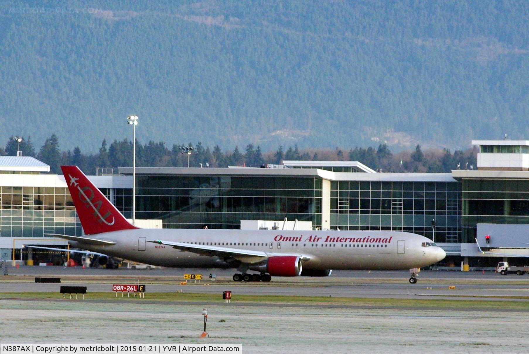 N387AX, 1991 Boeing 767-319/ER C/N 24875, Departure to San Antonio