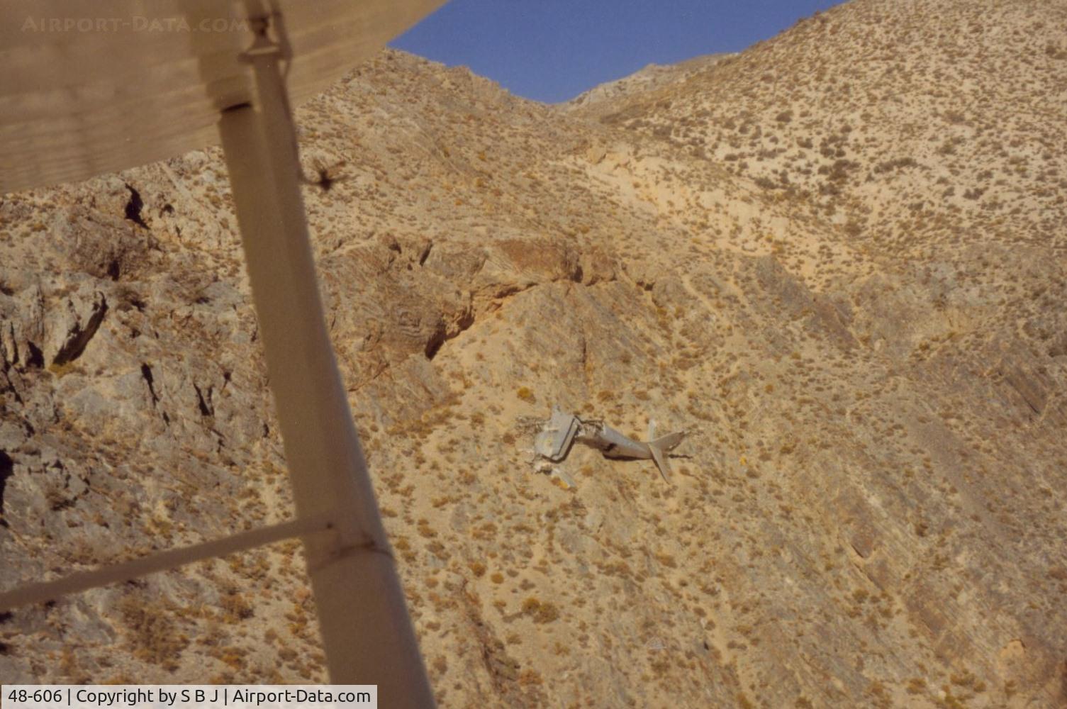 48-606, Grumman SA-16A Albatross C/N G-24, This SA-16A #51-001 USAF crashed in Death Valley,Ca on 1-24-1952.Have flown by this crash many times. Near Towns Pass in DV.