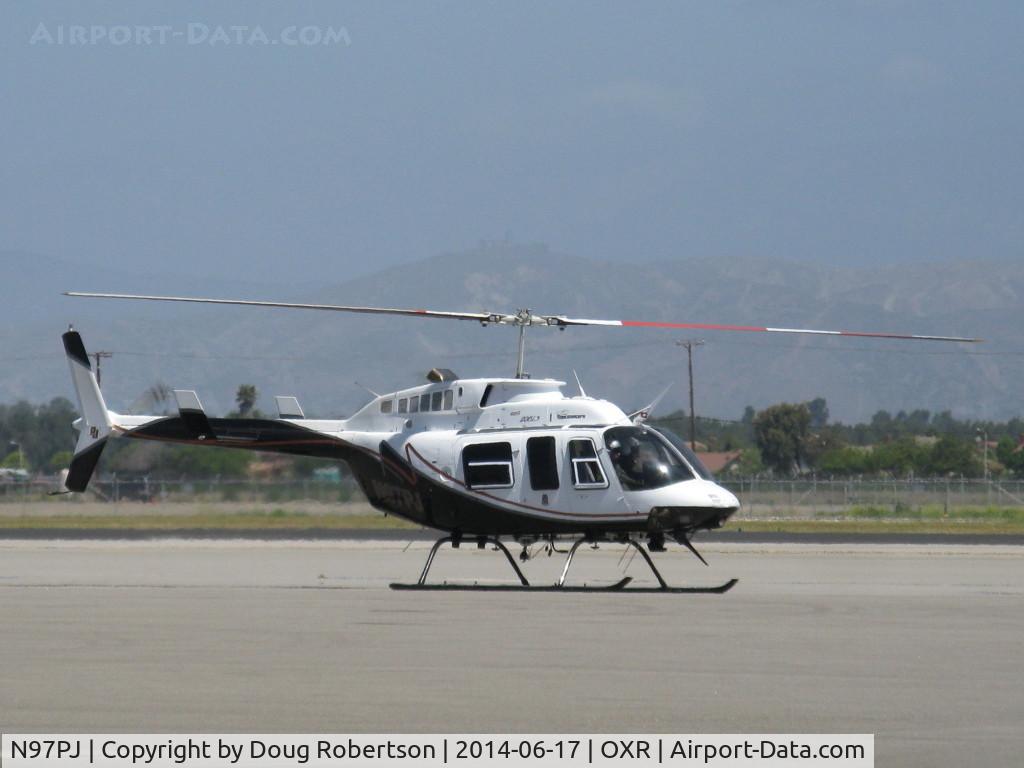 N97PJ, Bell 206L-3 LongRanger III C/N 51114, Bell 206L-3 LongRanger III, one Allison 250-C30P Turboshaft 650 shp, warmup on ramp