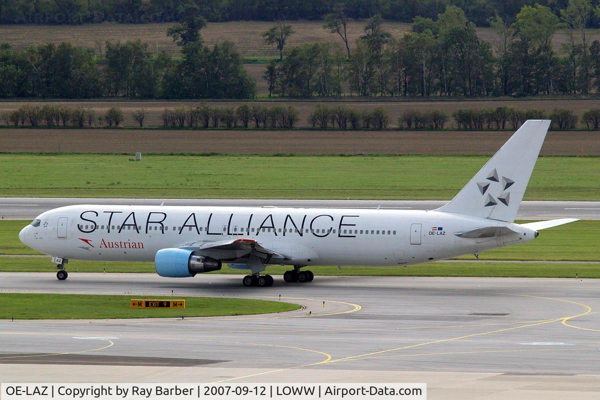 OE-LAZ, 1999 Boeing 767-3Z9 C/N 30331, Boeing 767-3Z9ER [30331] (Austrian Airlines) Vienna-Schwechat~OE 12/09/2007