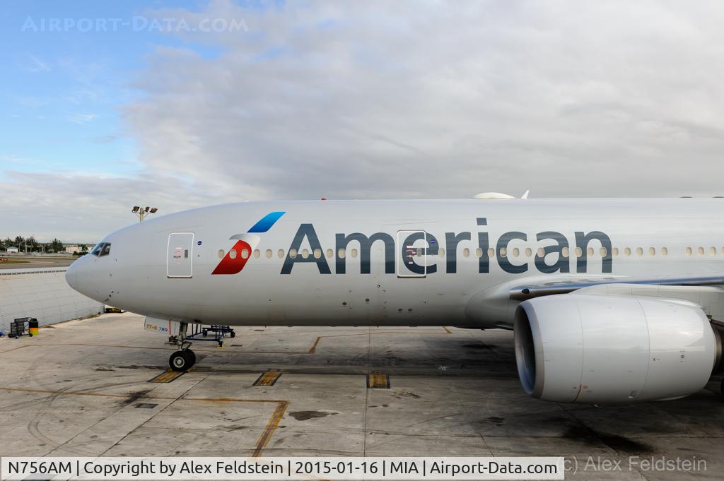 N756AM, 2001 Boeing 777-223 C/N 30264, Miami