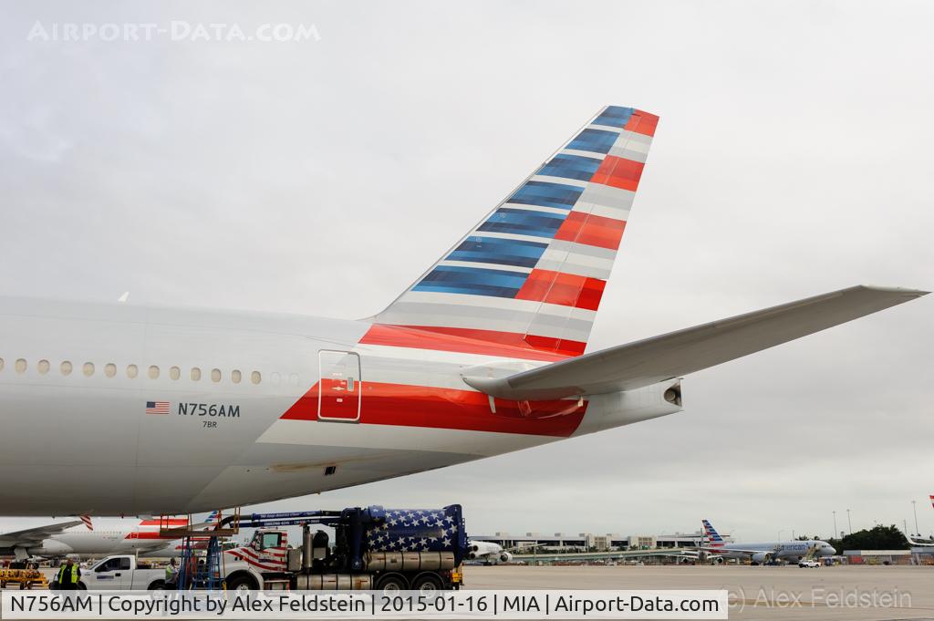 N756AM, 2001 Boeing 777-223 C/N 30264, Miami
