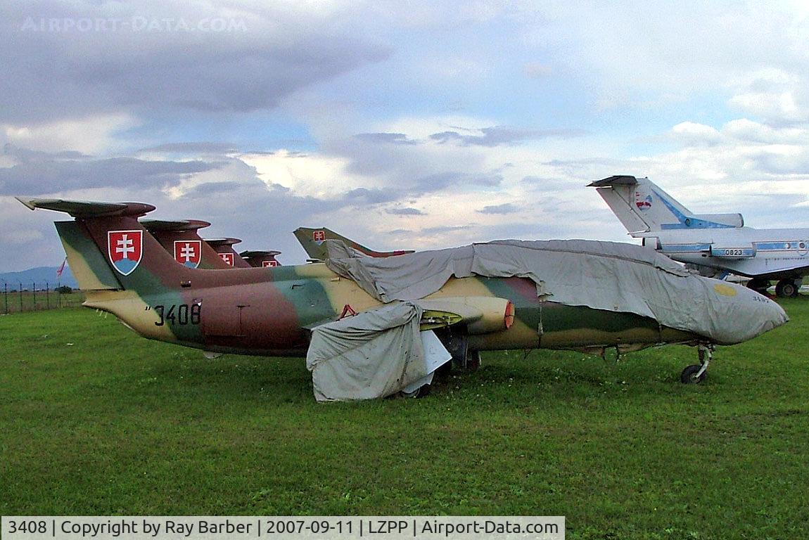 3408, Aero L-29 Delfin C/N 993408, Aero Vodochody L-29 Delfin [993408] (Slovak Air Force) Piestany~OM 11/09/2007