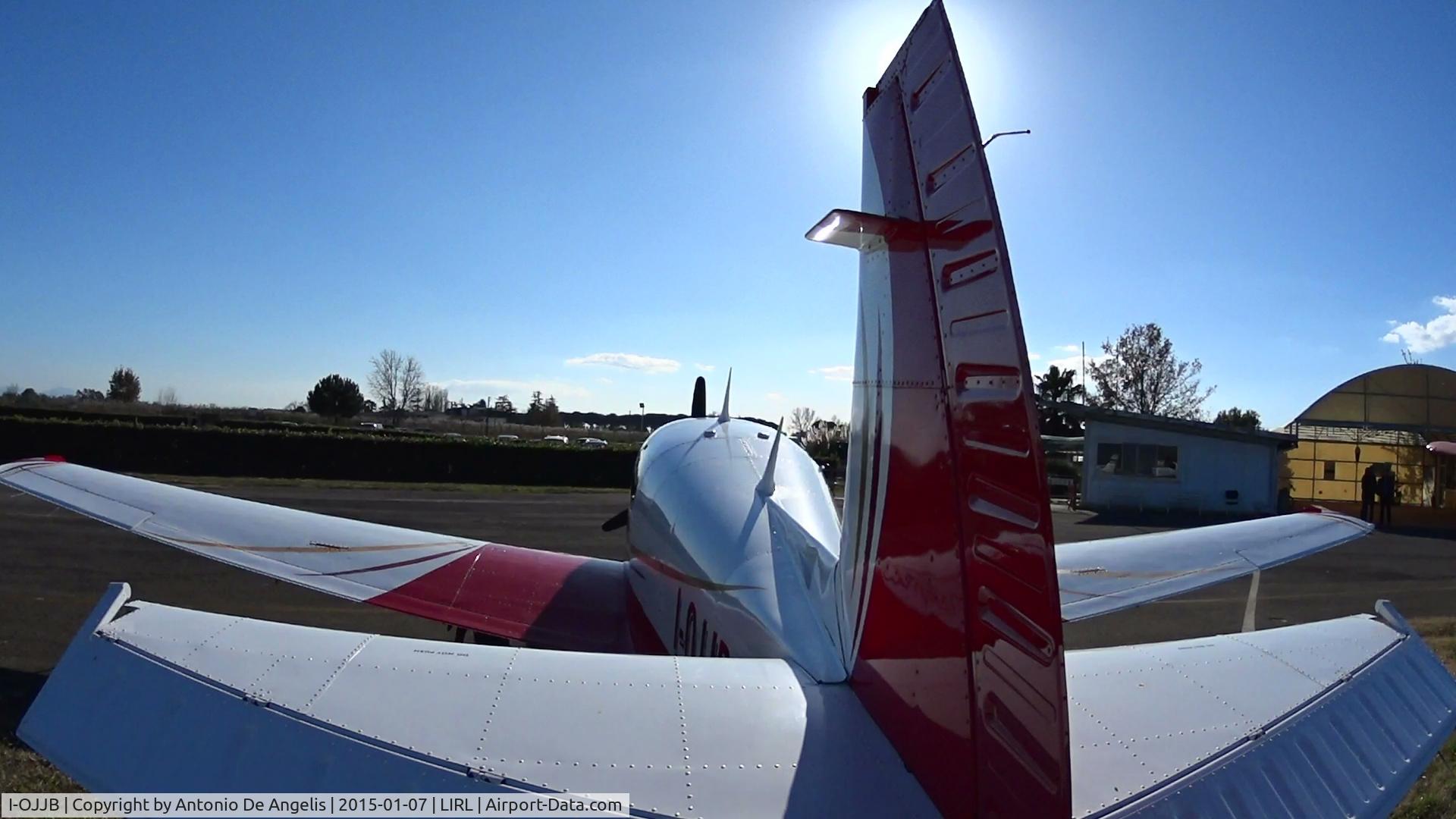 I-OJJB, 1988 Mooney M20K 252 TSE C/N 25-1161, Rear view