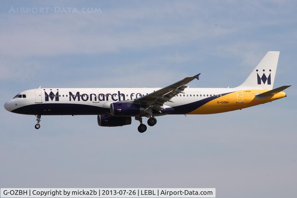 G-OZBH, 2004 Airbus A321-231 C/N 2105, Landing