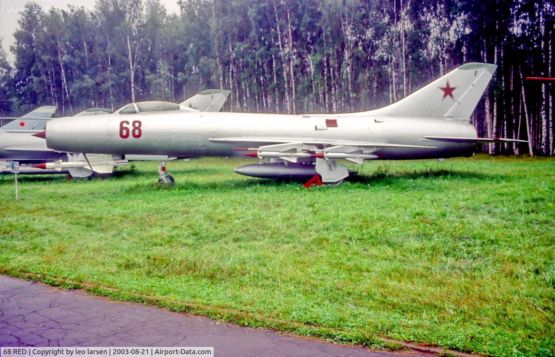 68 RED, 1958 Sukhoi SU-9B C/N 0615308, Monino Museum Moscow 21.8.03