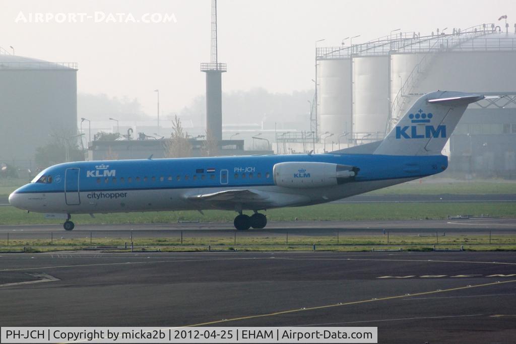 PH-JCH, 1994 Fokker 70 (F-28-0070) C/N 11528, Taxiing