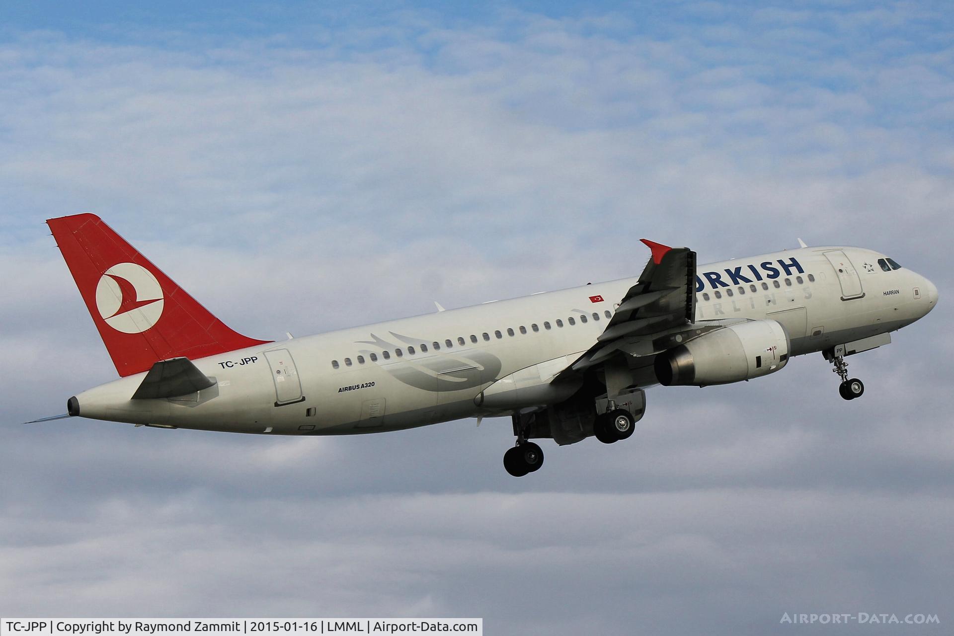 TC-JPP, 2008 Airbus A320-232 C/N 3603, A320 TC-JPP Turkish Airlines