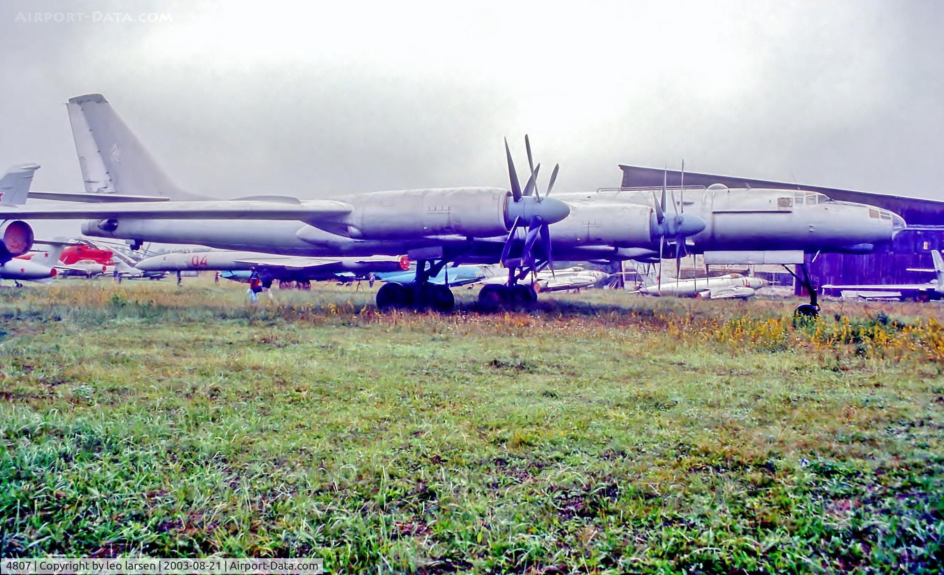 31 RED, 1956 Tupolev Tu-95MS C/N 4807, Monino Museum Moscow 21.8.03