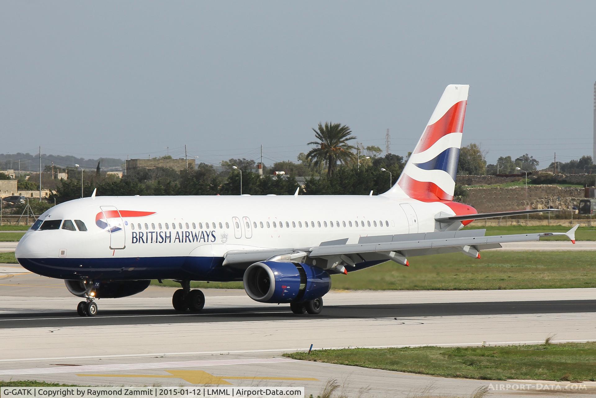 G-GATK, 2002 Airbus A320-233 C/N 1902, A320 G-GATK British Airways