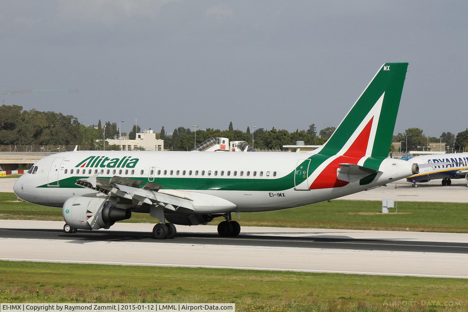 EI-IMX, 2012 Airbus A319-111 C/N 5424, A319 EI-IMX Alitalia
