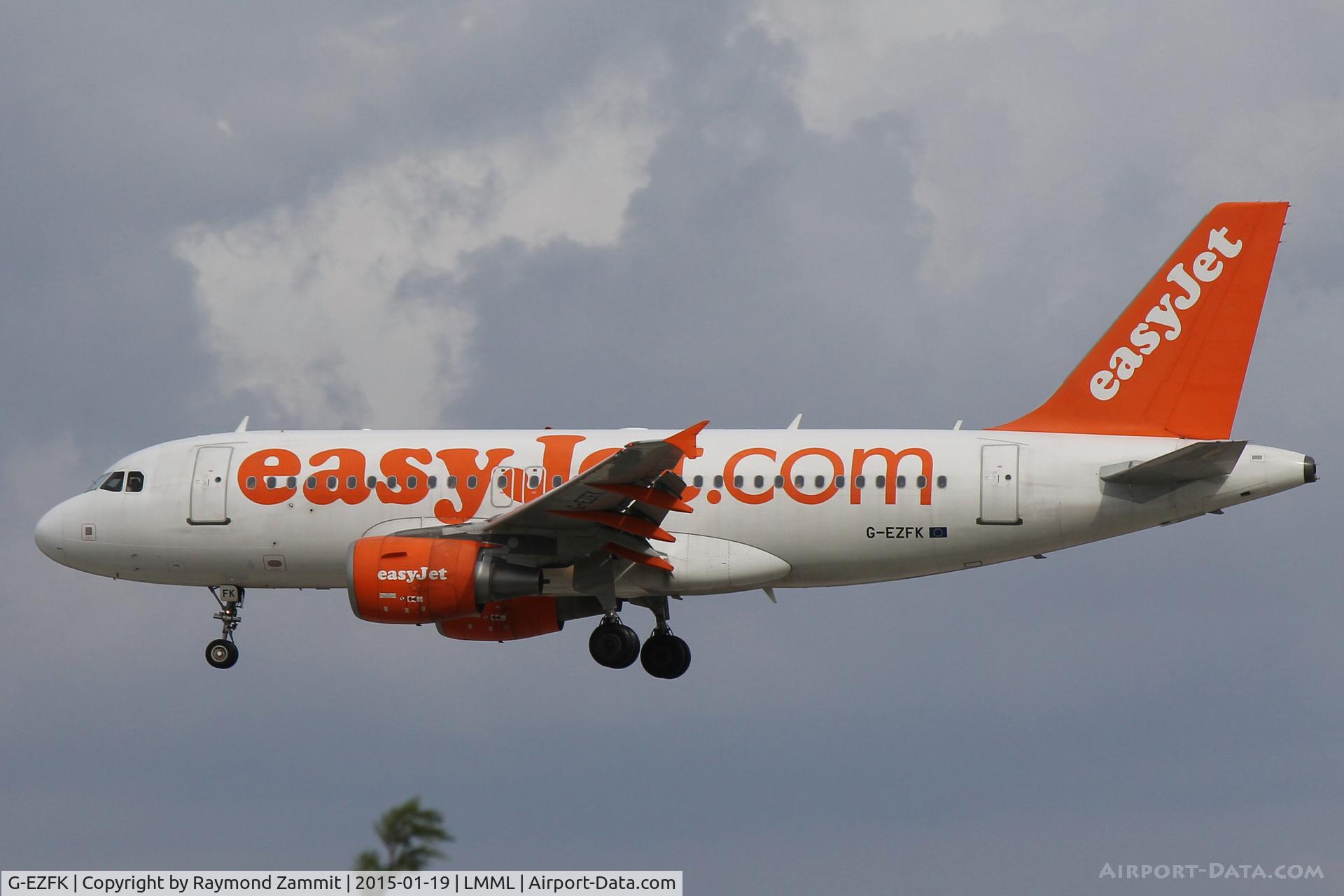 G-EZFK, 2009 Airbus A319-111 C/N 4048, A319 G-EZFK Easyjet