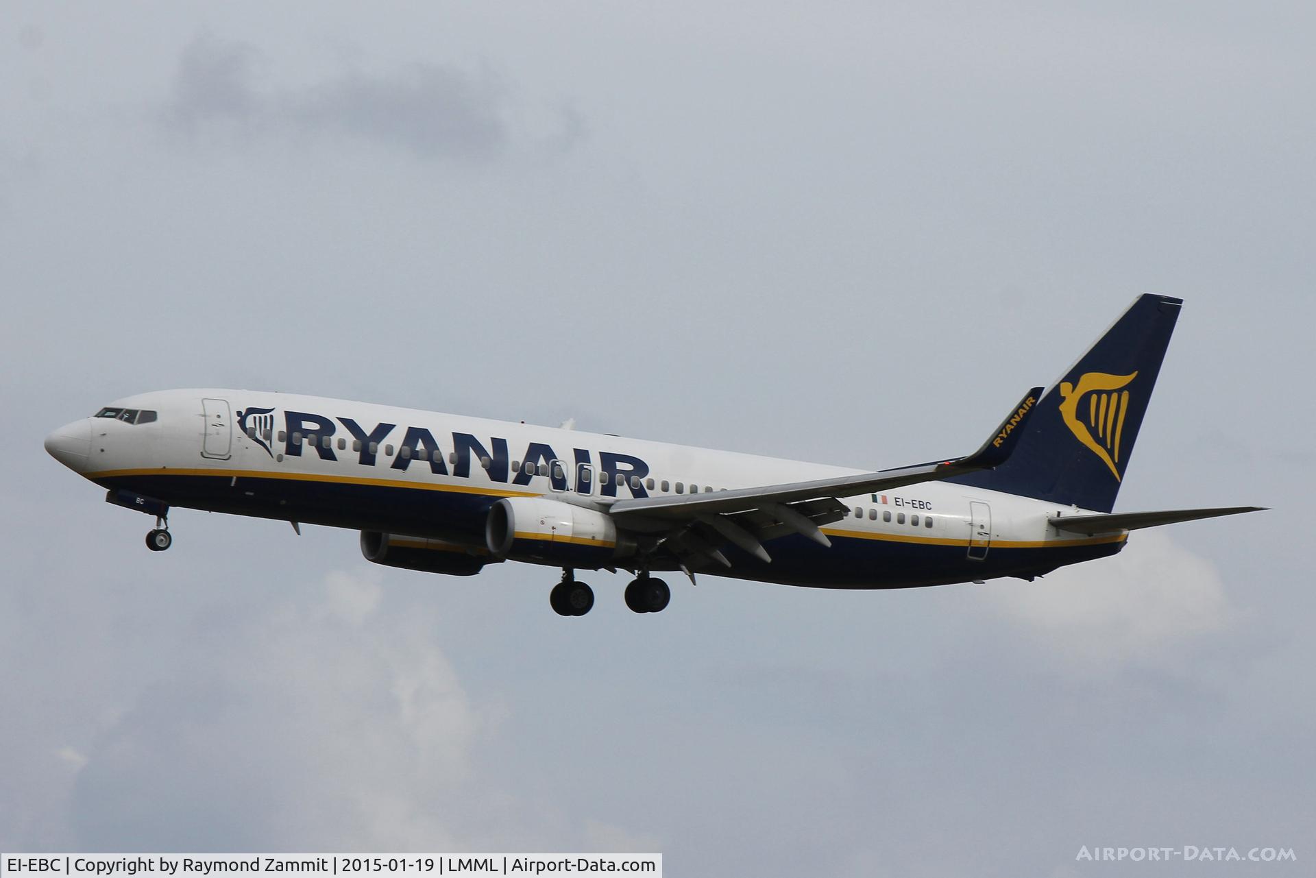 EI-EBC, 2009 Boeing 737-8AS C/N 37520, B737-800 EI-EBC Ryanair.