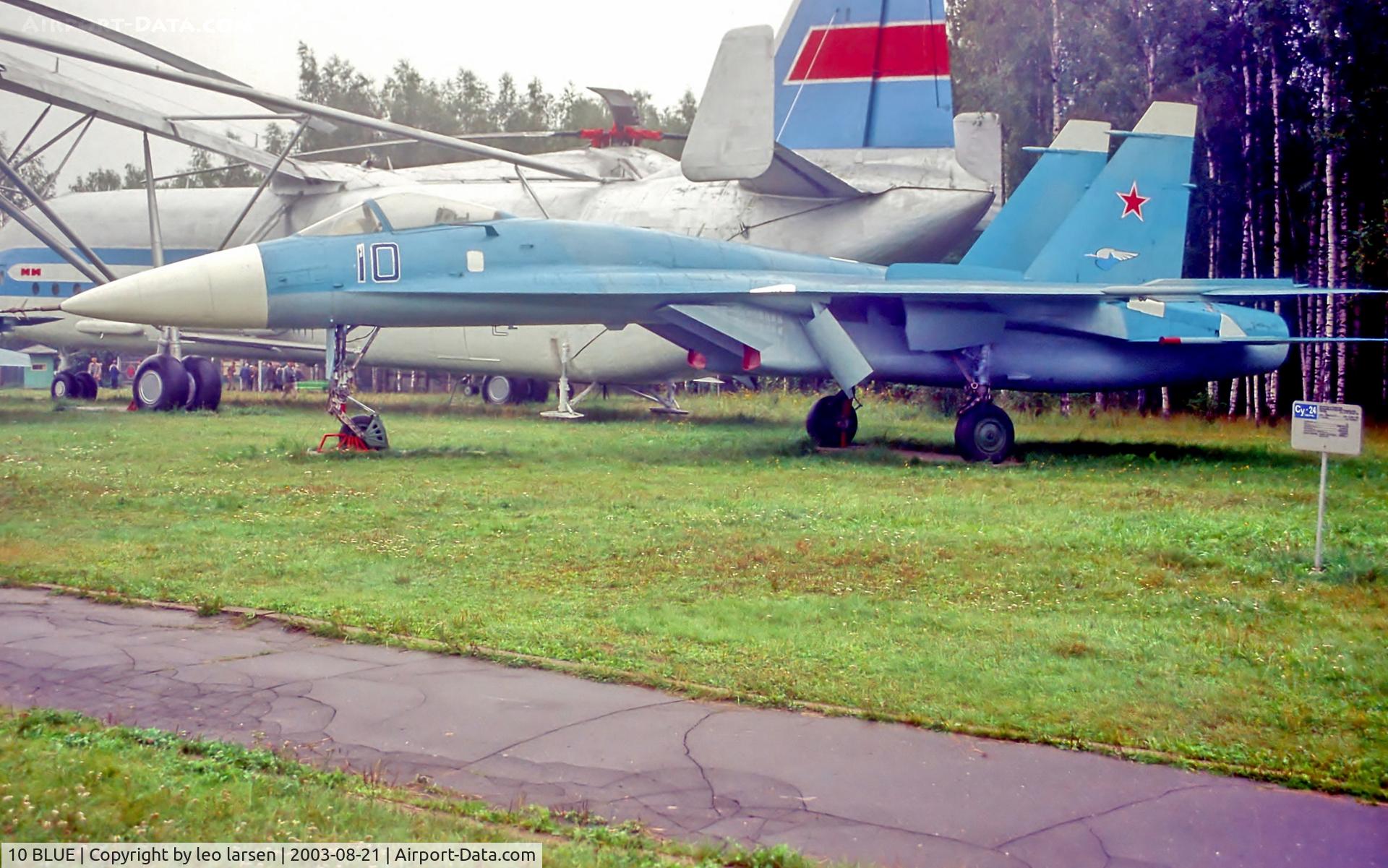 10 BLUE, 1977 Sukhoi SU-T-10-1 C/N Not found 10 BLUE, Monino Museum Moscow 21.8.03