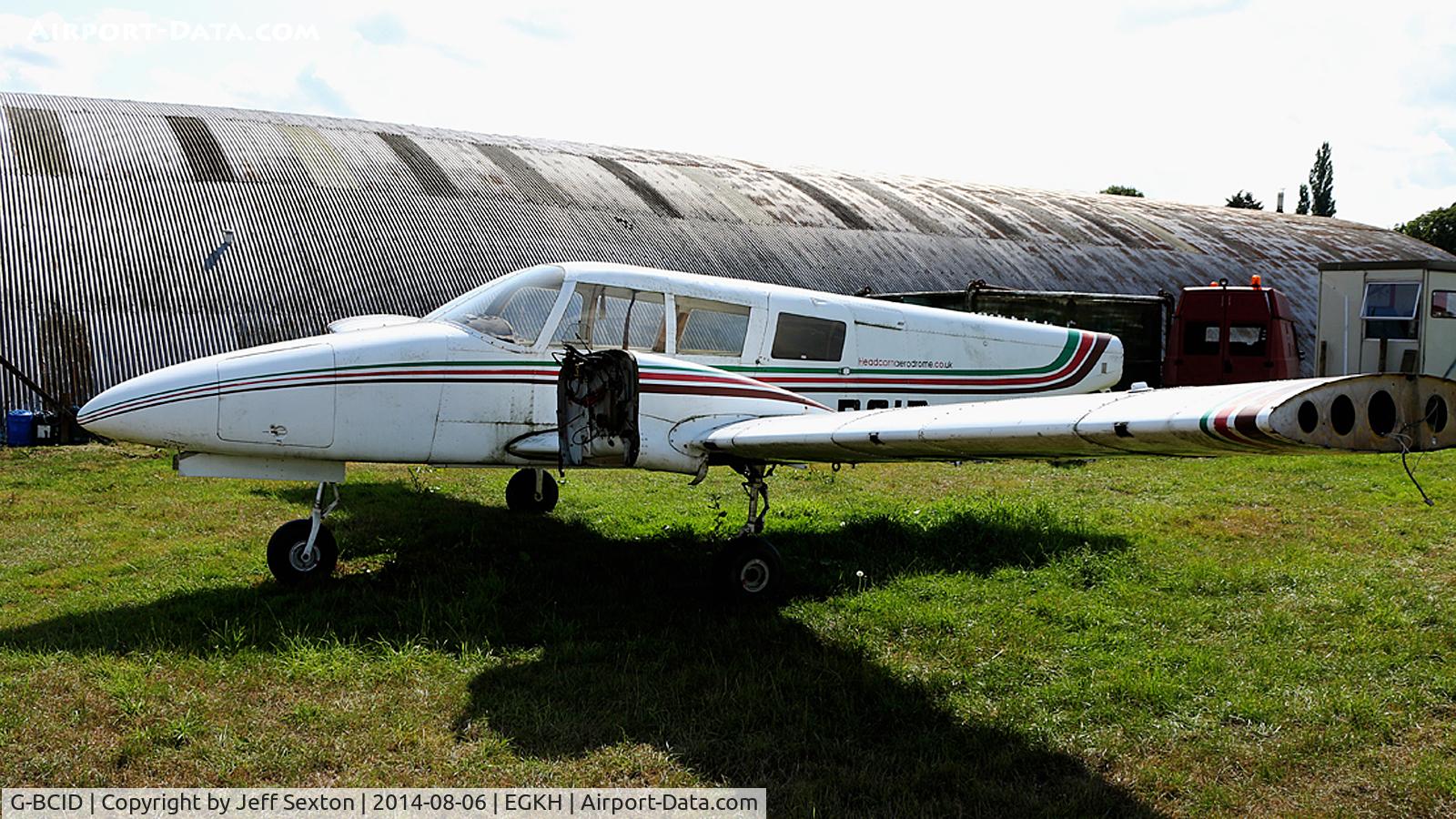 G-BCID, 1972 Piper PA-34-200 Seneca C/N 34-7250303, The end of the Line