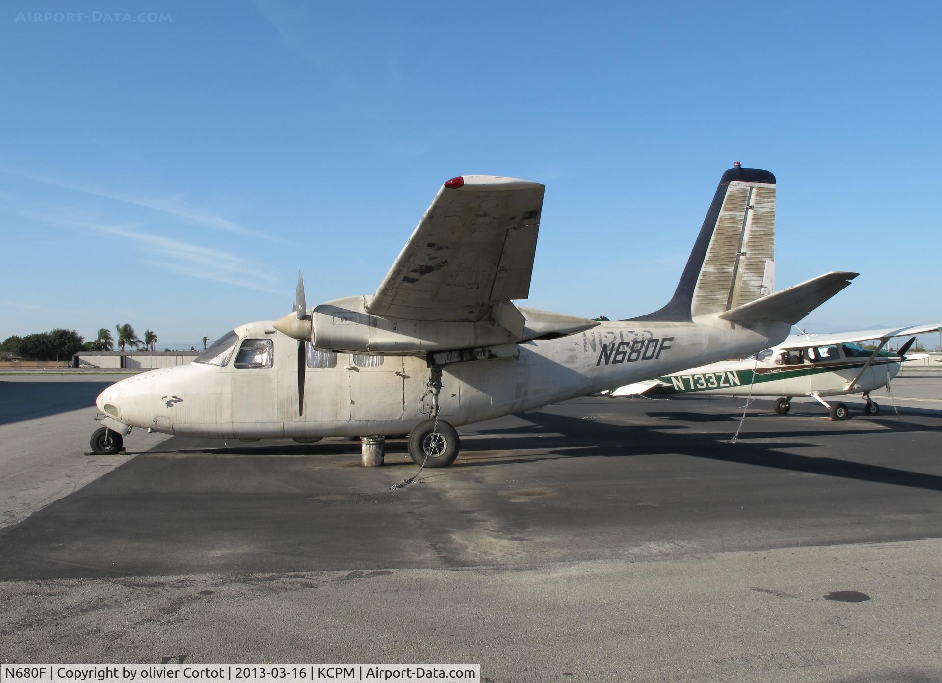 N680F, 1960 Aero Commander 680-F C/N 680F-959-23, not very good looking