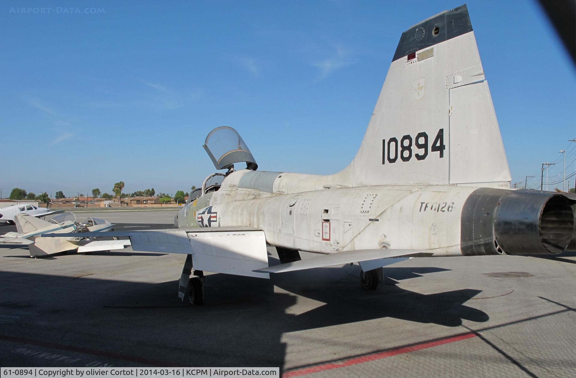 61-0894, 1961 Northrop T-38A Talon C/N N.5260, I'm not sure the museum is still open