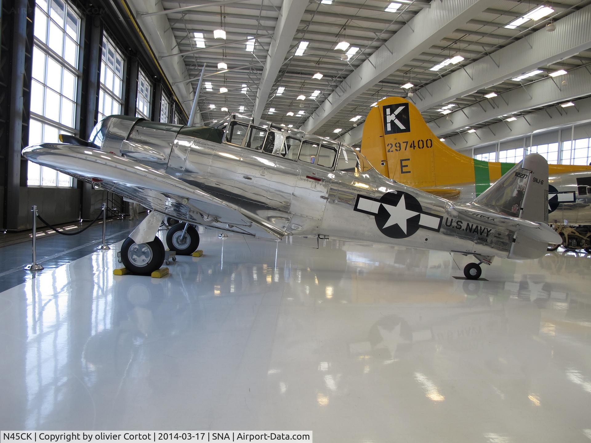 N45CK, 1960 North American SNJ-6 Texan C/N 121-42239, Lyons air museum