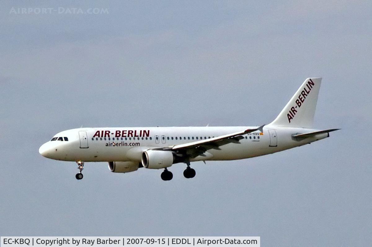 EC-KBQ, 2001 Airbus A320-214 C/N 1657, Airbus A320-214 [1657] (Air Berlin) Dusseldorf~D 15/09/2007