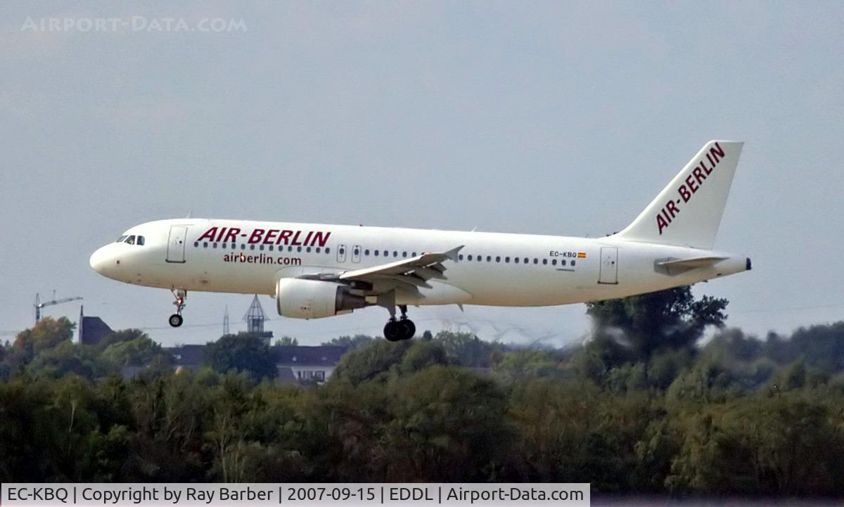 EC-KBQ, 2001 Airbus A320-214 C/N 1657, Airbus A320-214 [1657] (Air Berlin) Dusseldorf~D 15/09/2007