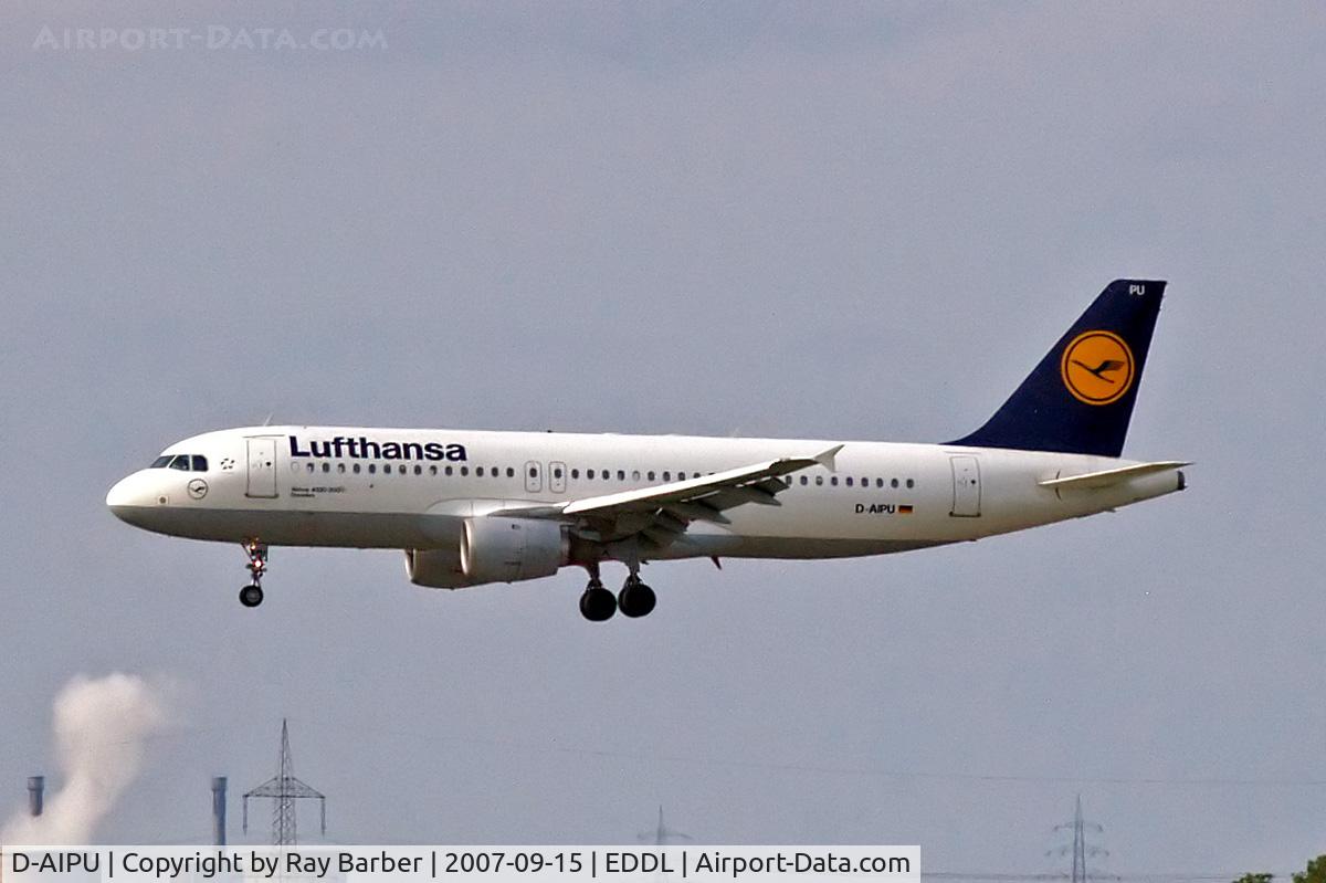 D-AIPU, 1990 Airbus A320-211 C/N 135, Airbus A320-211 [0135] (Lufthansa) Dusseldorf~D 15/09/2007