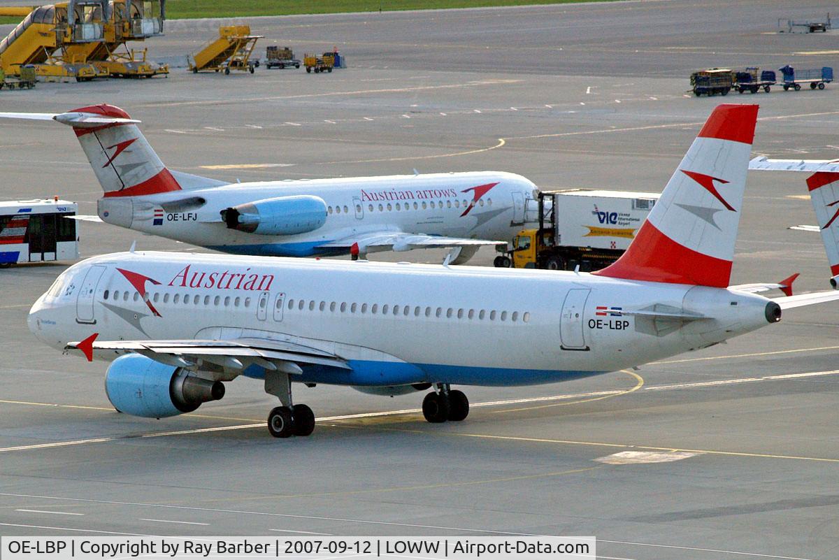 OE-LBP, 1998 Airbus A320-214 C/N 797, Airbus A320-214 [0797] (Austrian Airlines) Vienna-Schwechat~OE 12/09/2007