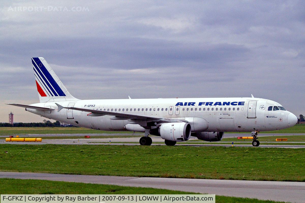 F-GFKZ, 1991 Airbus A320-211 C/N 0286, Airbus A320-211 [0286] (Air France) Vienna-Schwechat~OE 13/09/2007