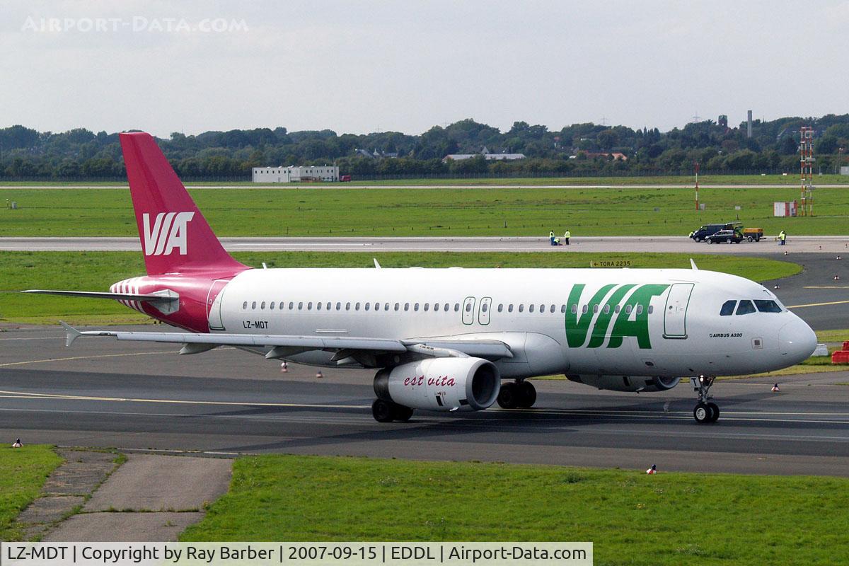 LZ-MDT, 2004 Airbus A320-232 C/N 2108, Airbus A320-214 [2108] (Air VIA Bulgarian Airways) Dusseldorf~D 15/09/2007
