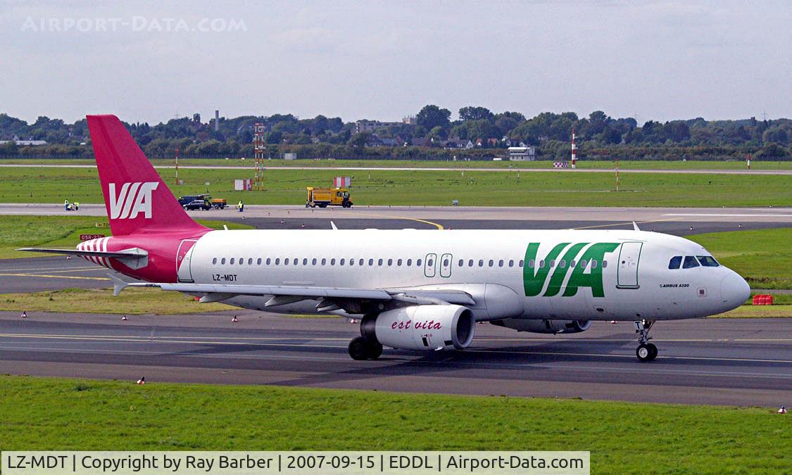 LZ-MDT, 2004 Airbus A320-232 C/N 2108, Airbus A320-214 [2108] (Air VIA Bulgarian Airways) Dusseldorf~D 15/09/2007