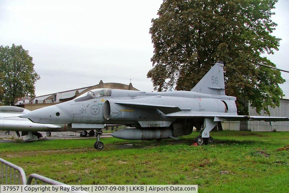 37957, Saab AJSF 37 Viggen C/N 37957, Saab AJSF 37 Viggen [37957] (Swedish Air Force) Prague-Kbely~OK 08/09/2007