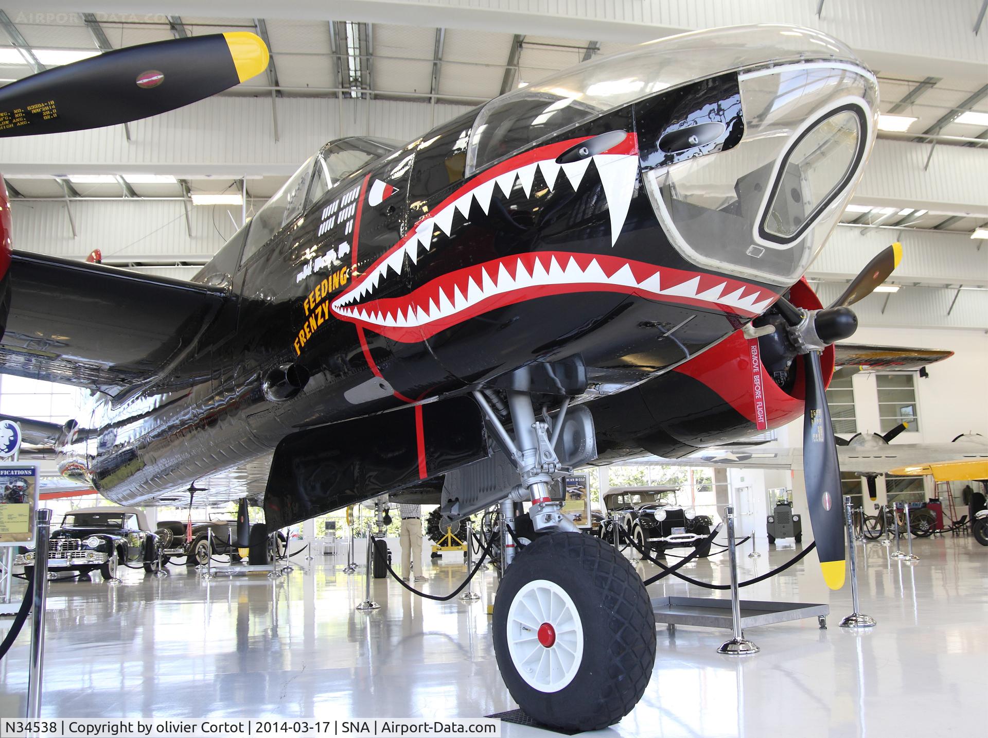 N34538, 1944 Douglas B-26B C/N 27817, nice sharkmouth !