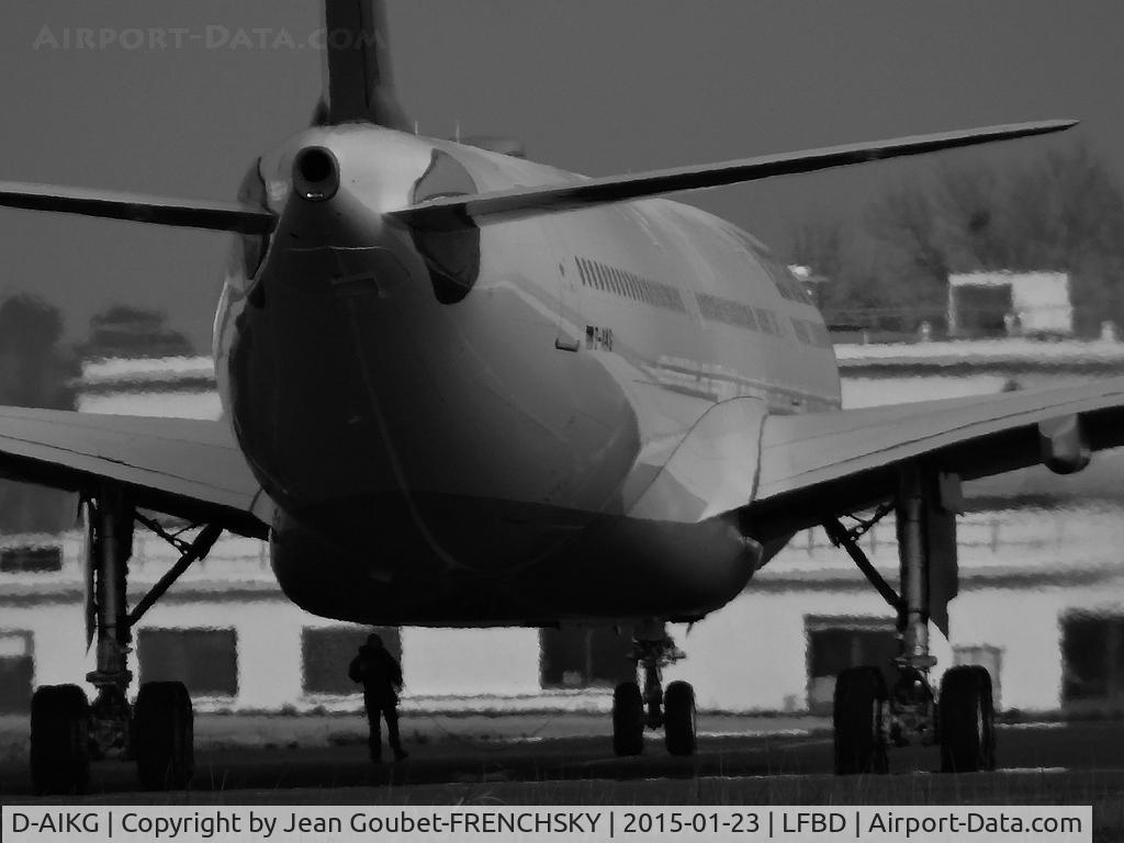 D-AIKG, 2005 Airbus A330-343X C/N 645, departure from Sabena Technics